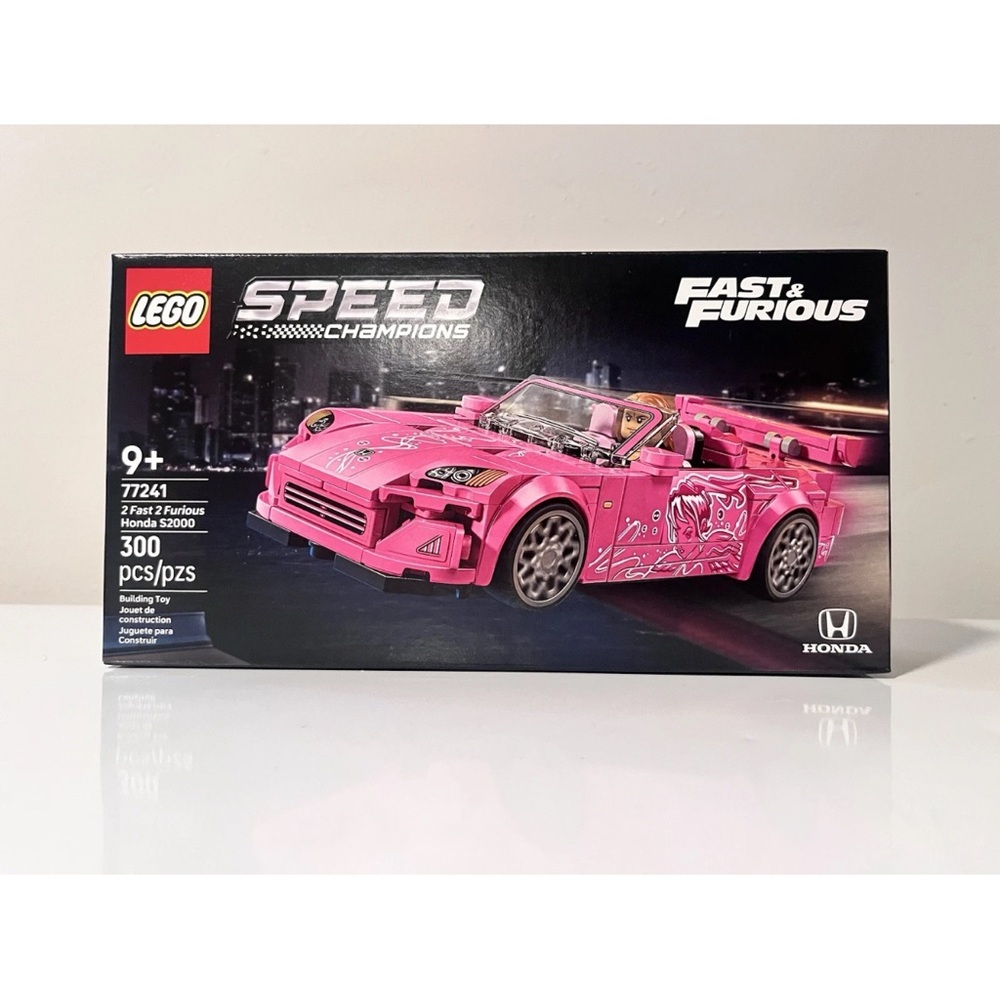 LEGO Speed Champions Fast & Furious Honda S2000 - Vibrant Pink  77241